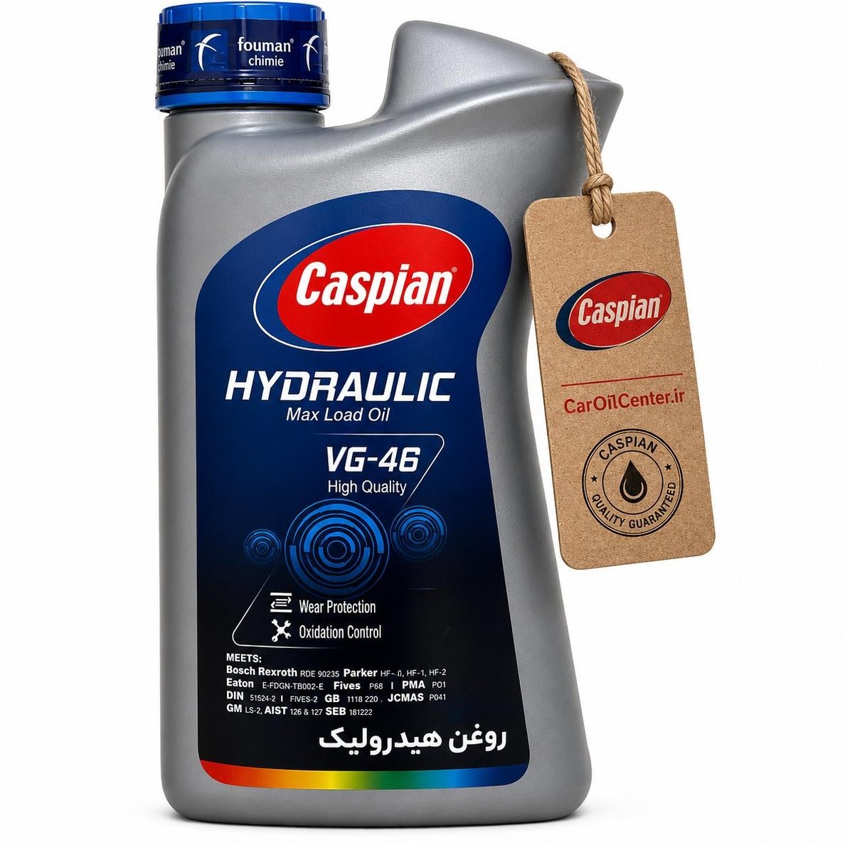 روغن هیدرولیک 1 لیتری کاسپین